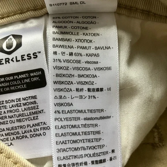 LEVI’S Tan Straight Leg High Rise Stovepipe Jeans Size 8 - Picture 12 of 13